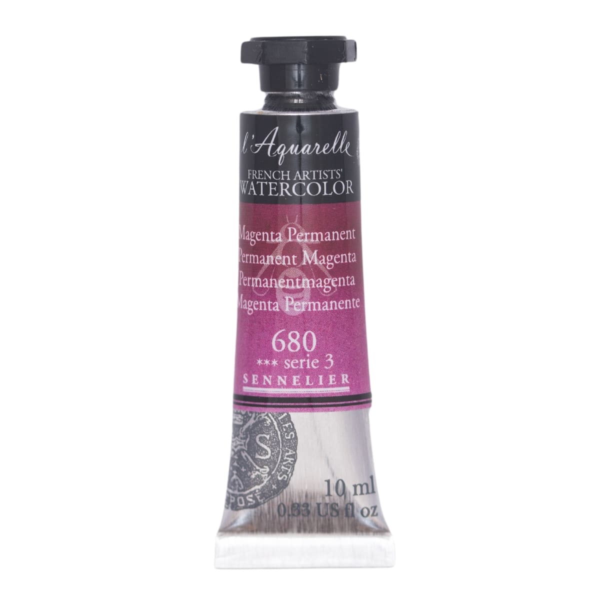 Tinta Aquarela Sennelier L'Aquarelle Extra Fine 10ml S3 680 Permanent Magenta