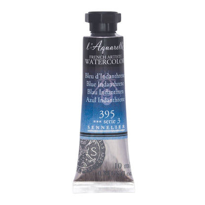 Tinta Aquarela Sennelier L'Aquarelle Extra Fine 10ml S3 395 Blue Indanthrene