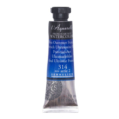 Tinta Aquarela Sennelier L'Aquarelle Extra Fine 10ml S2 314 French Ultramarine Blue