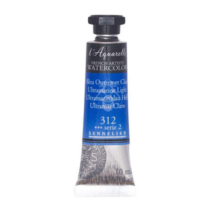 Tinta Aquarela Sennelier L'Aquarelle Extra Fine 10ml S2 312 Ultramarine Light