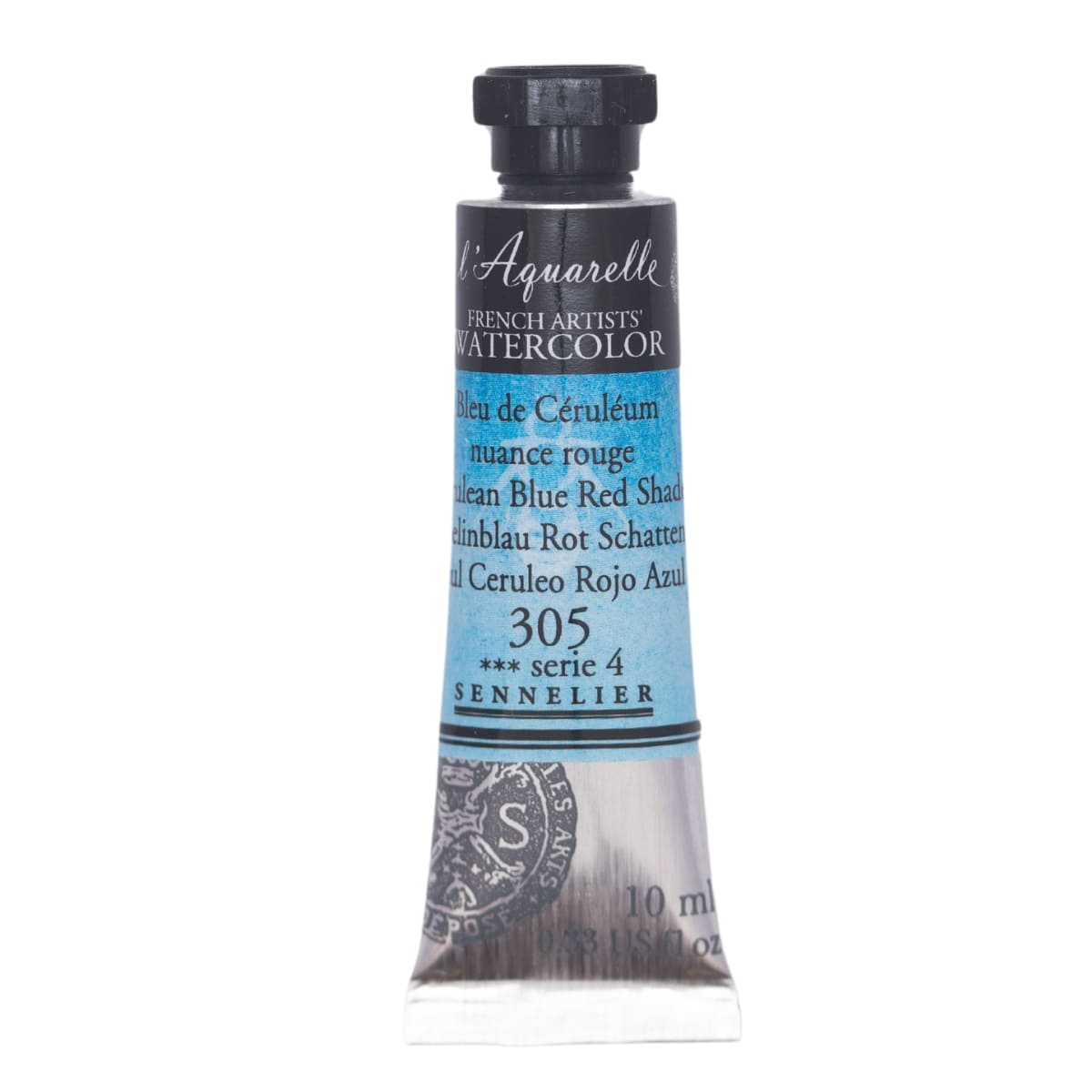 Tinta Aquarela Sennelier L'Aquarelle Extra Fine 10ml S4 305 Cerulean Blue Red Shade