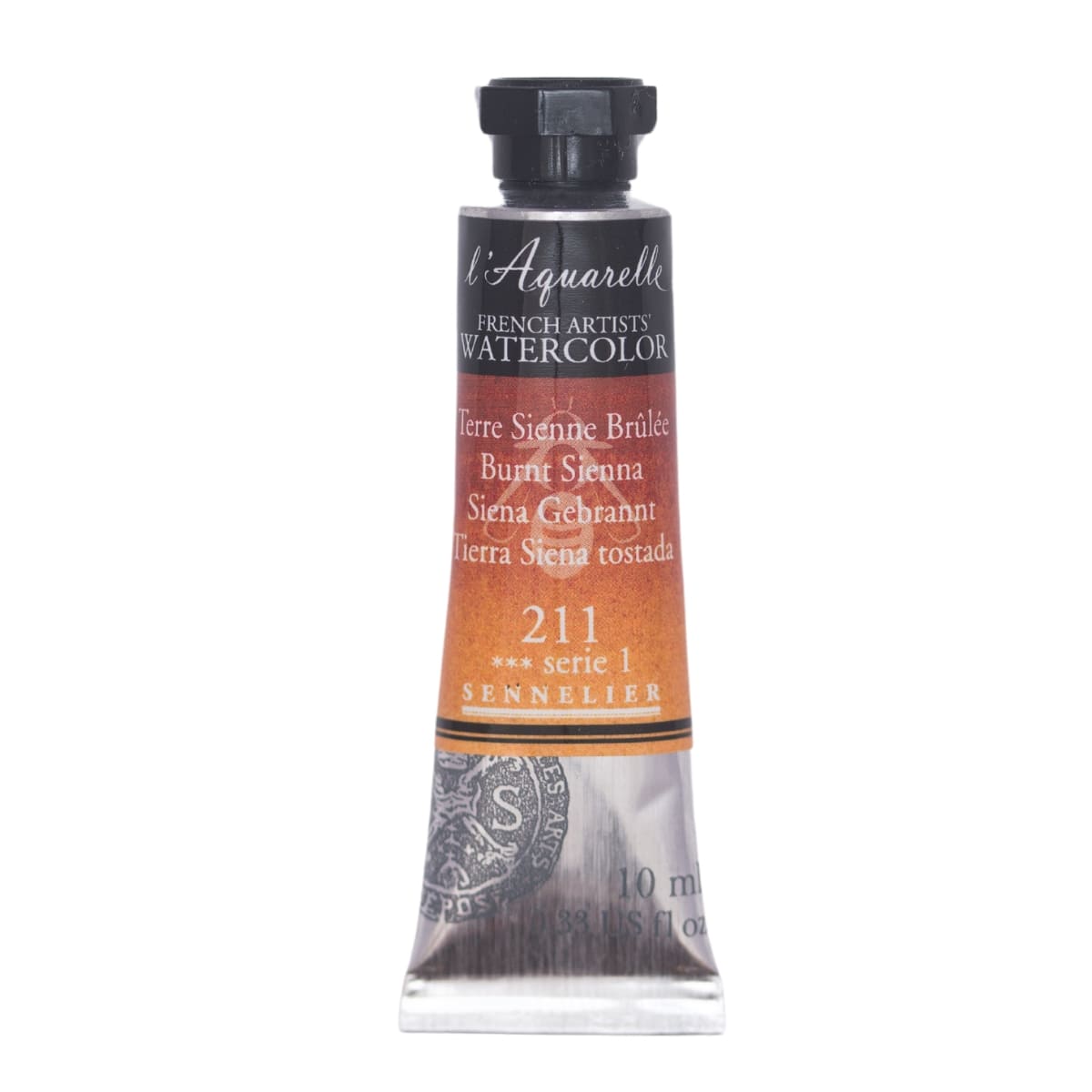 Tinta Aquarela Sennelier L'Aquarelle Extra Fine 10ml S1 211 Burnt Sienna