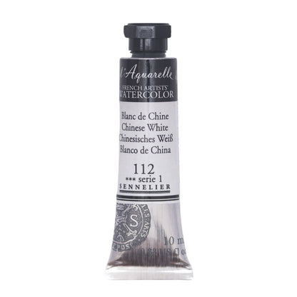 Tinta Aquarela Sennelier L'Aquarelle Extra Fine 10ml S1 112 Chinese White