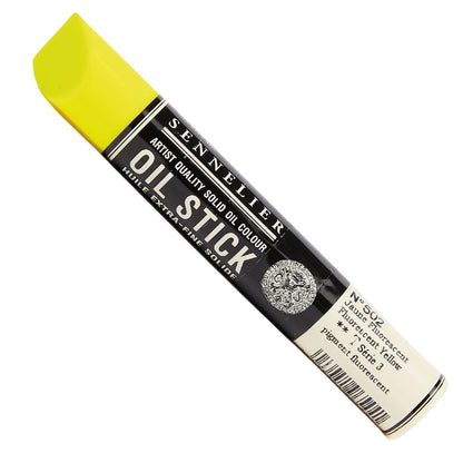 Bastão de Tinta Óleo Sennelier Extra Fine 38ml S3 502 Fluorescent Yellow