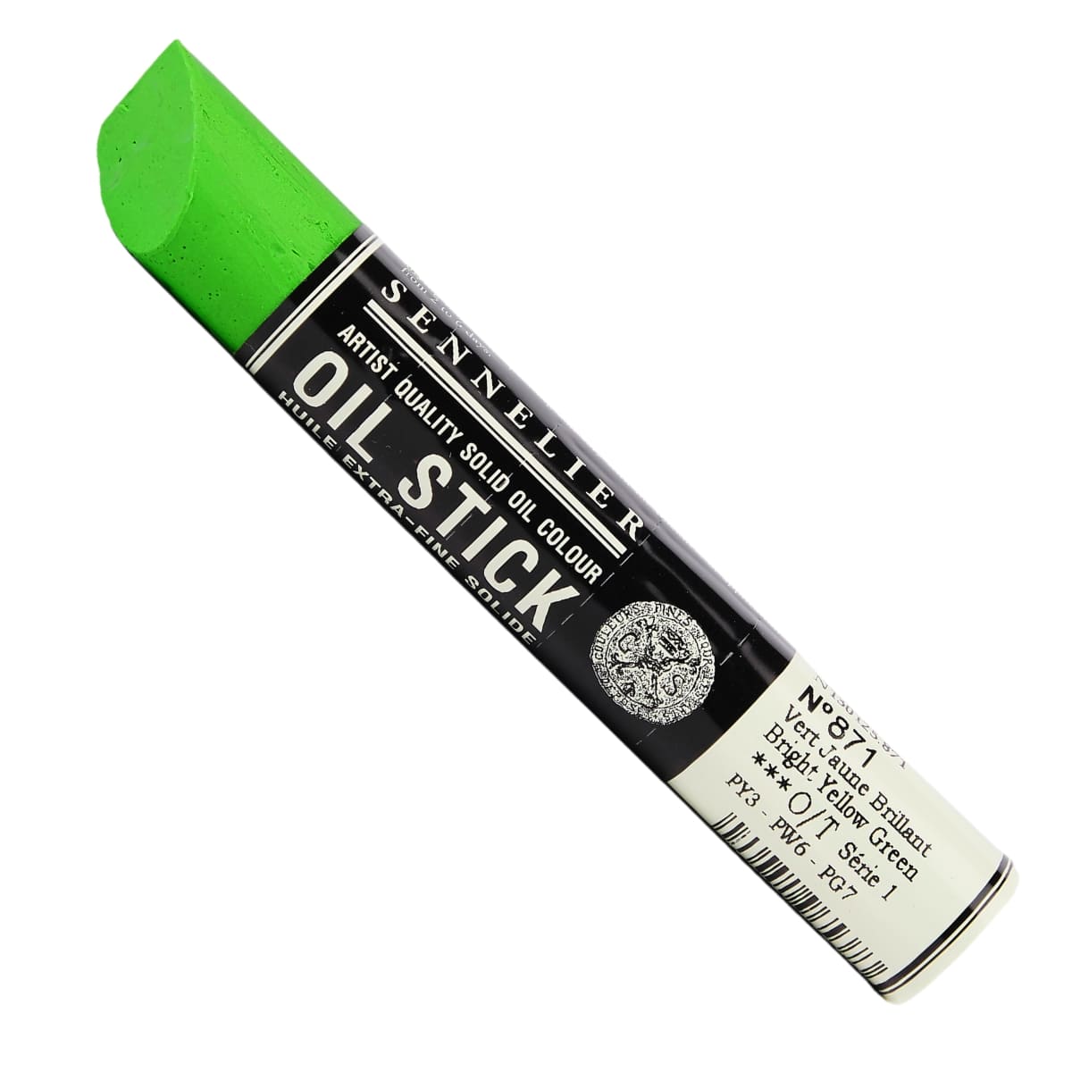 Bastão de Tinta Óleo Sennelier Extra Fine 38ml S1 871 Bright Yellow Green