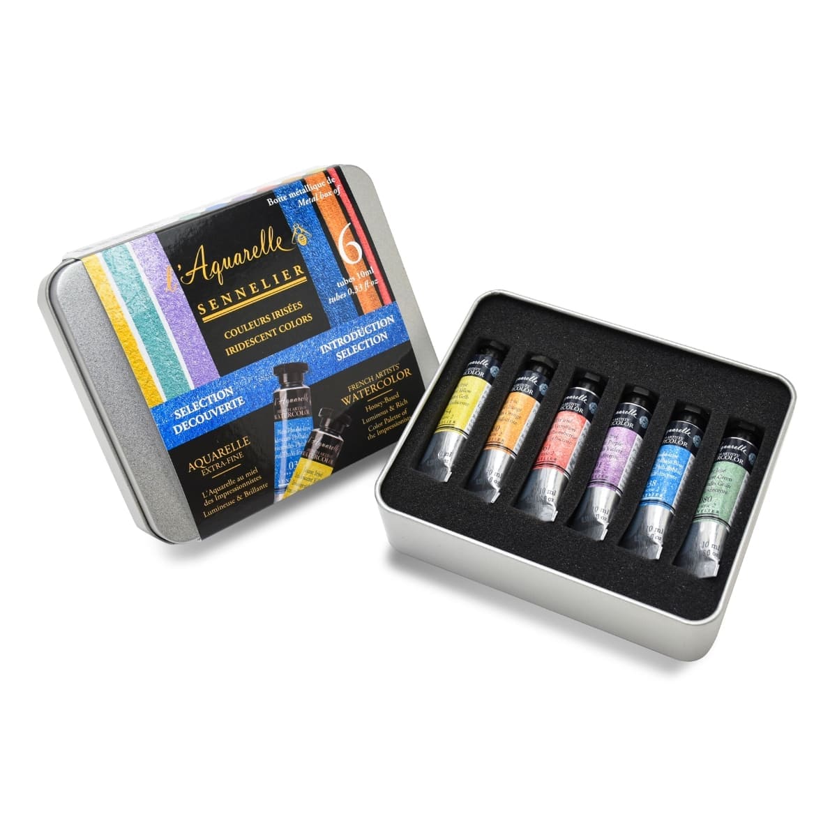 Tinta Aquarela Sennelier L'Aquarelle Extra Fine Seleção Cores Iridescentes