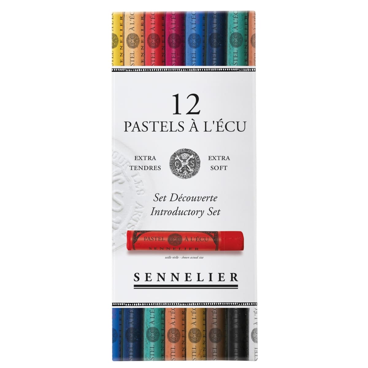 Pastel Seco Sennelier Extra Soft 12 Cores
