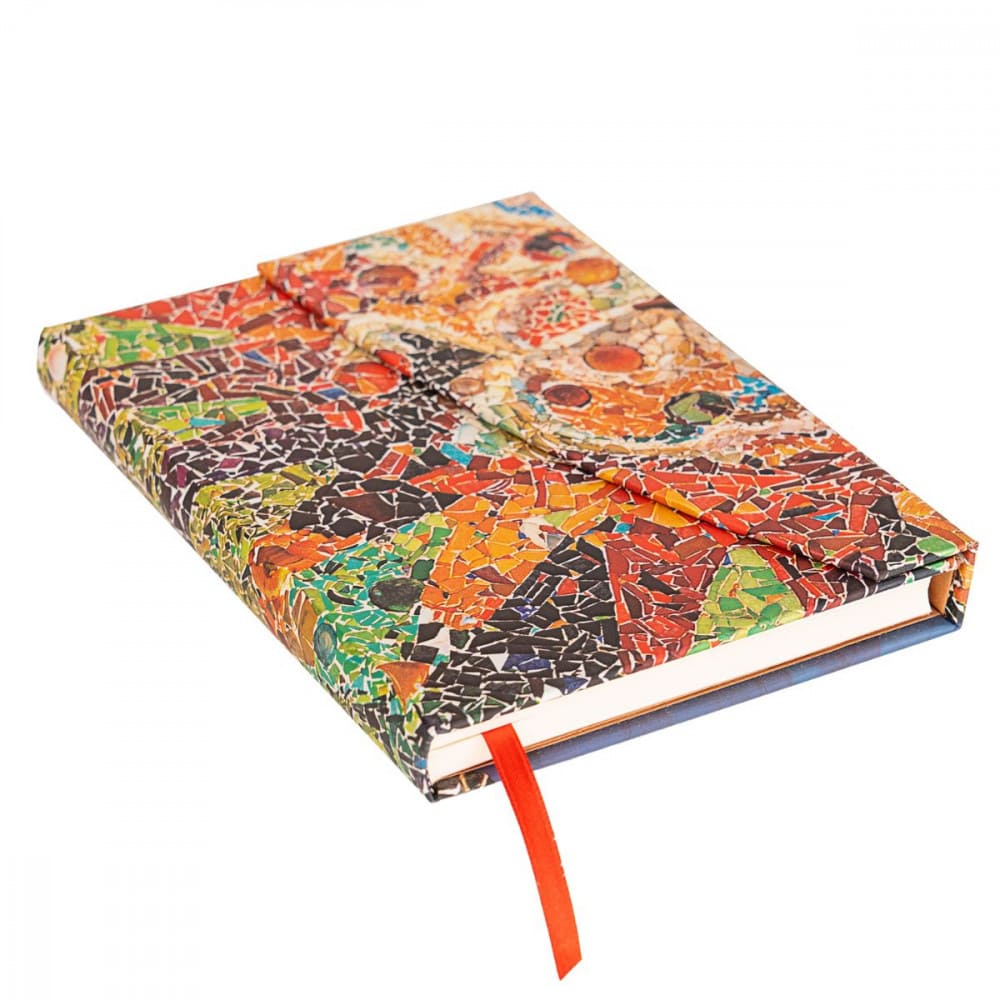 Paperblanks Gaudis Sun Capa Dura Midi Pautado