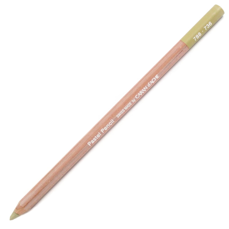 Lápis Pastel Caran D'Ache 736 Brow Olive 50