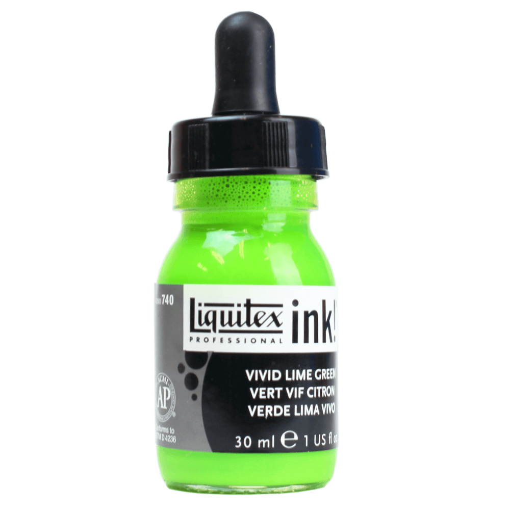 Tinta Acrílica Líquida Liquitex 30ml Vivid Lime Green 740