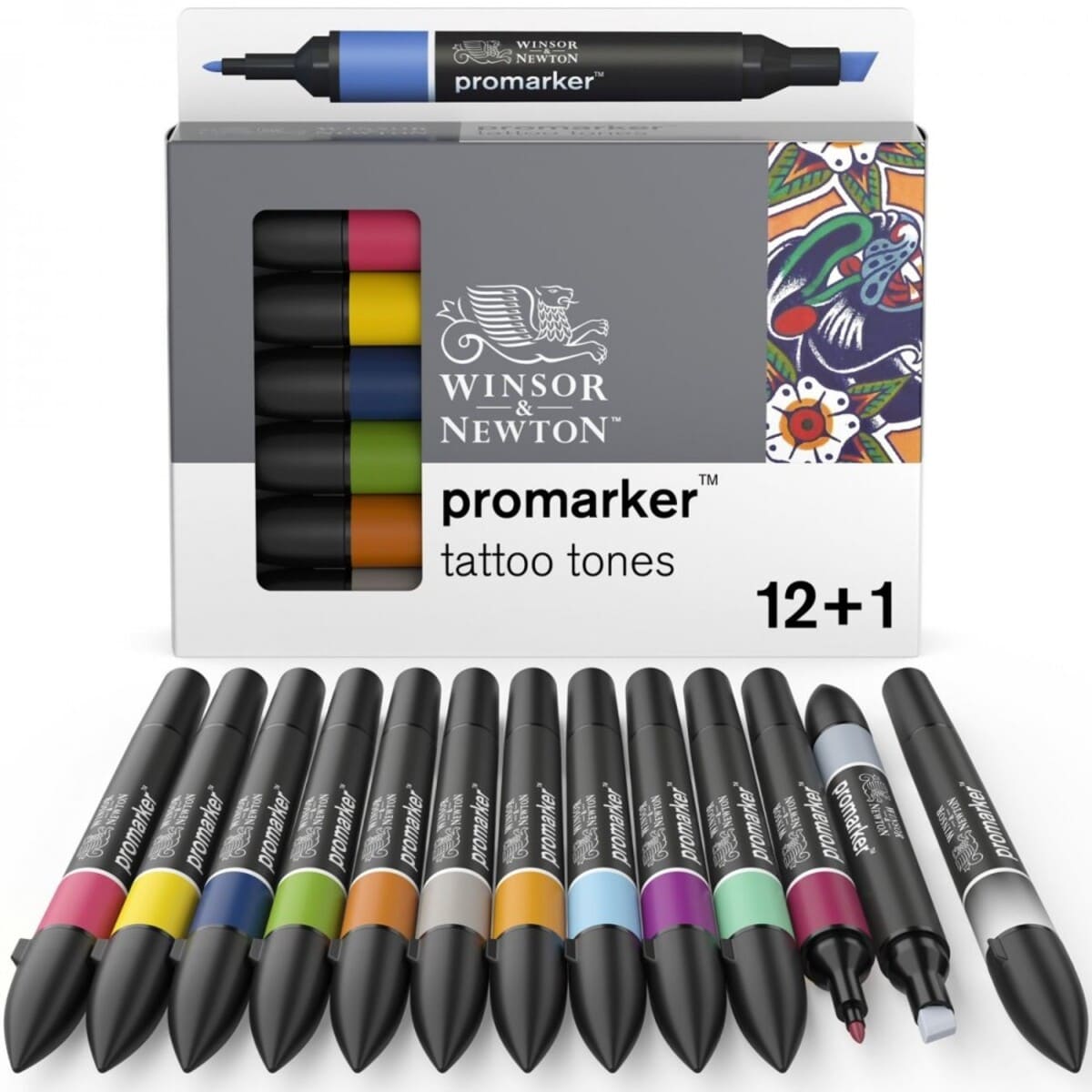 Marcador ProMarker 12 Tattoo Tones Winsor & Newton