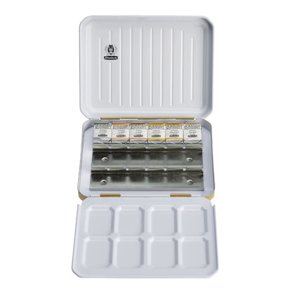 Tinta Aquarela Schmincke Horadam Pastilha 06 Cores Gold Edition