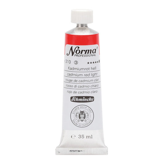 Tinta Óleo Schmincke Norma 35ml S3 310 Cadmium Red Light