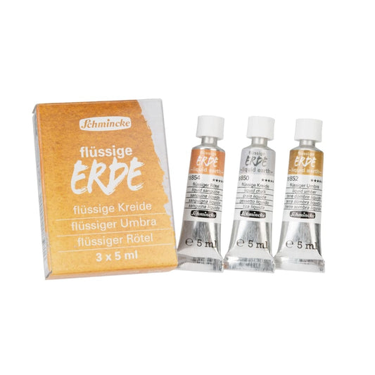 Conjunto Terra Líquida Erde Schmincke 5ml