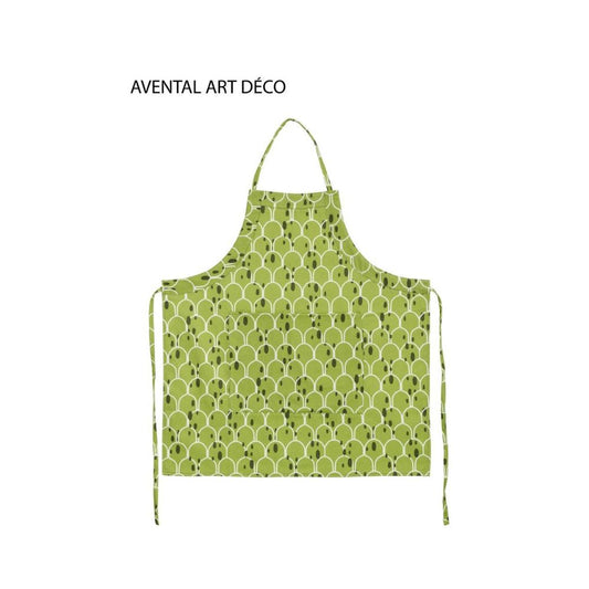Avental Para Pintura - Art Déco