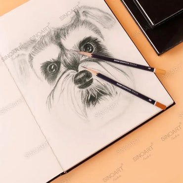 Bloco Artist Sketch Book Sinoart 80 Folhas 100G A5 Capa Dura