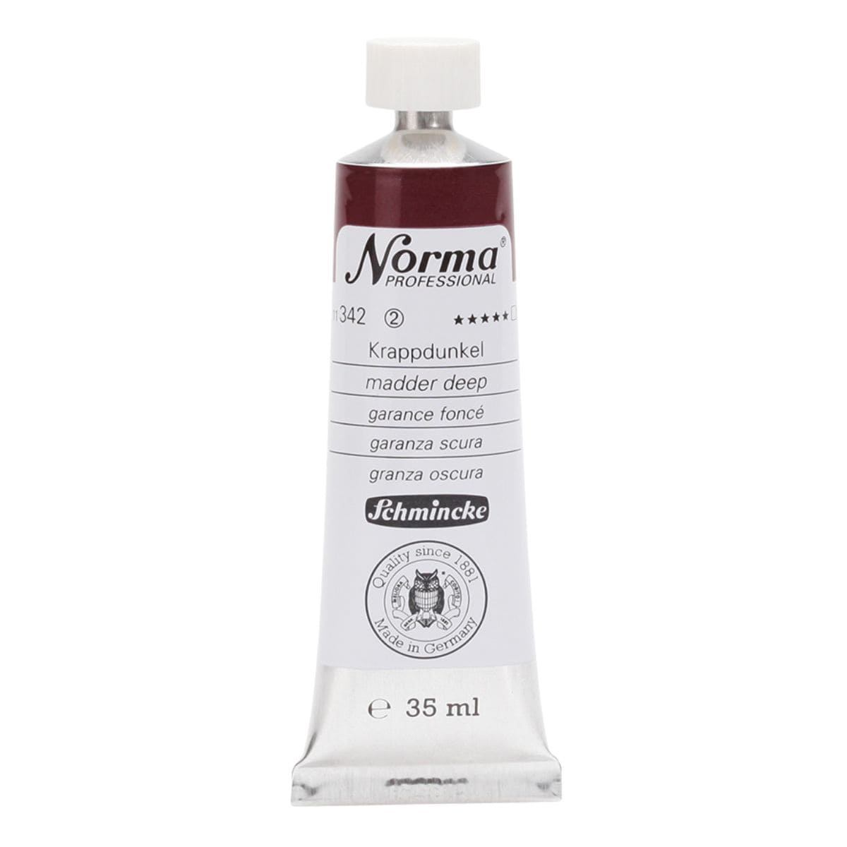 Tinta Óleo Schmincke Norma 35ml S2 342 Alizarin Crimson Hue