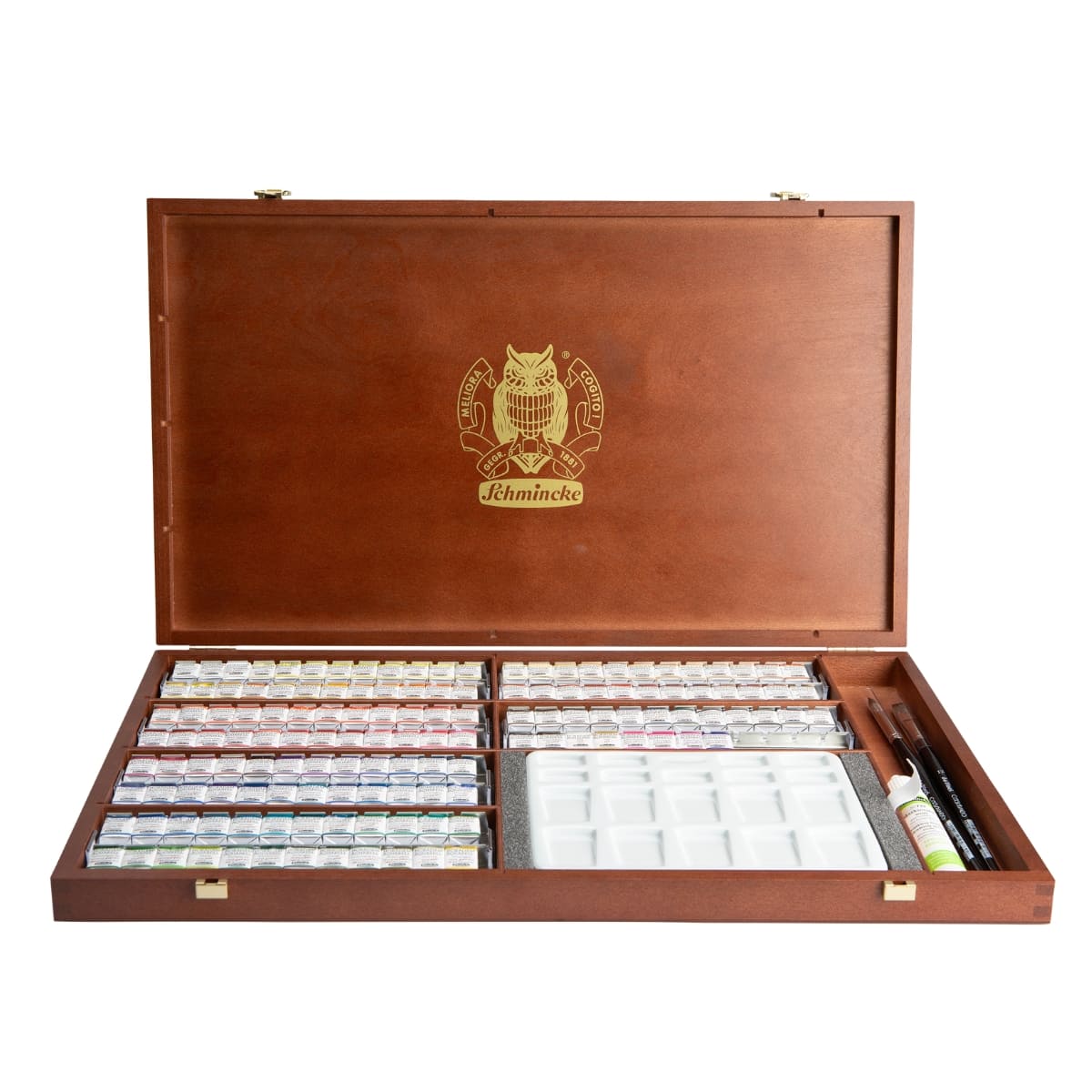 Estojo Luxo Aquarela Schmincke Horadam 140 Cores
