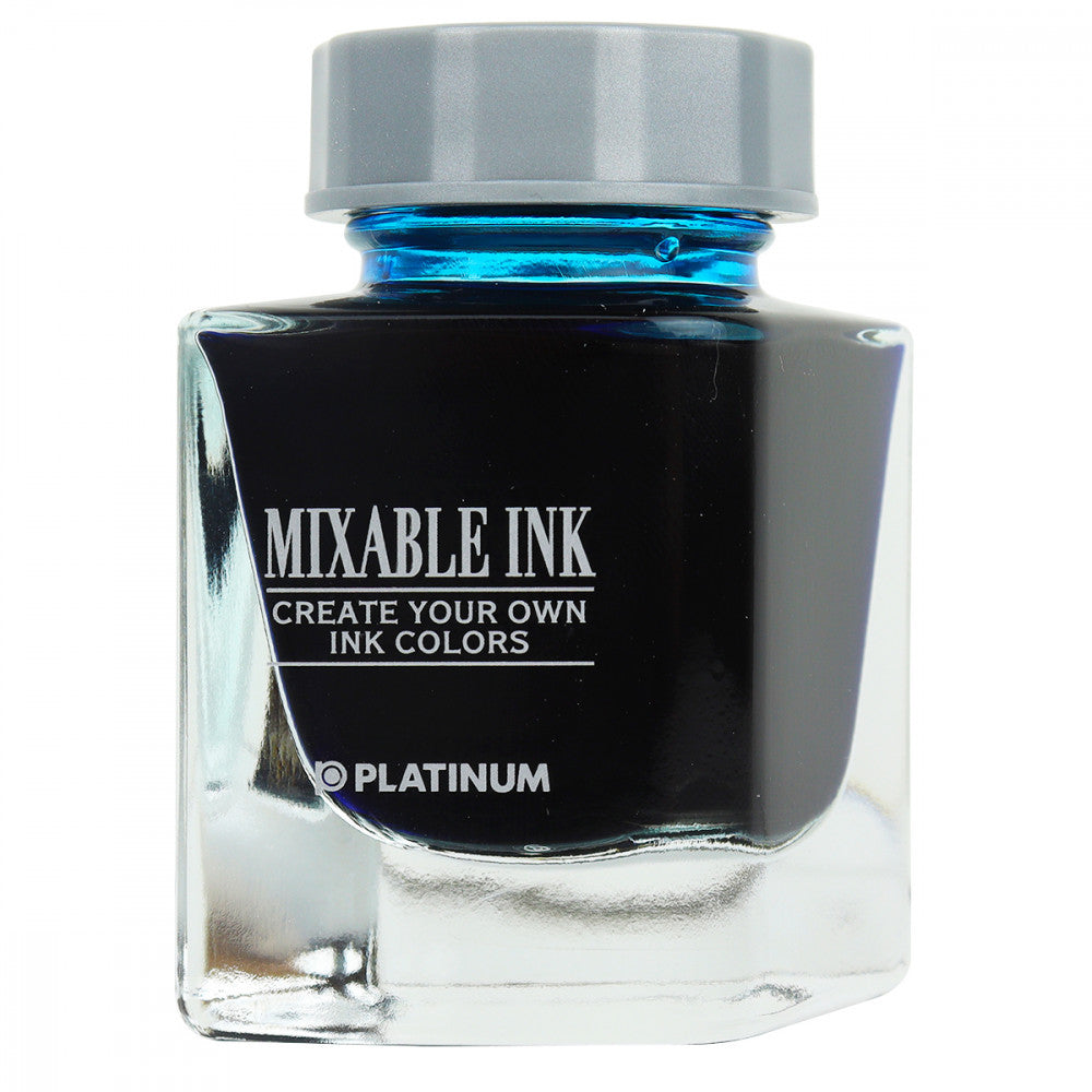 Tinta Para Caneta Tinteiro Platinum Mixable 20ml Aqua Blue