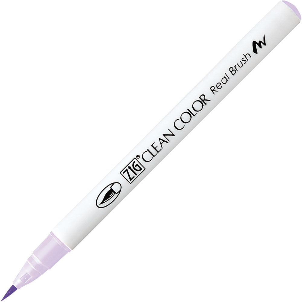 Caneta Pincel Kuretake Zig Clean Color Real Brush Pale Violet 806
