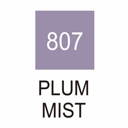 Caneta Pincel Kuretake Zig Clean Color Real Brush Plum Mist 807