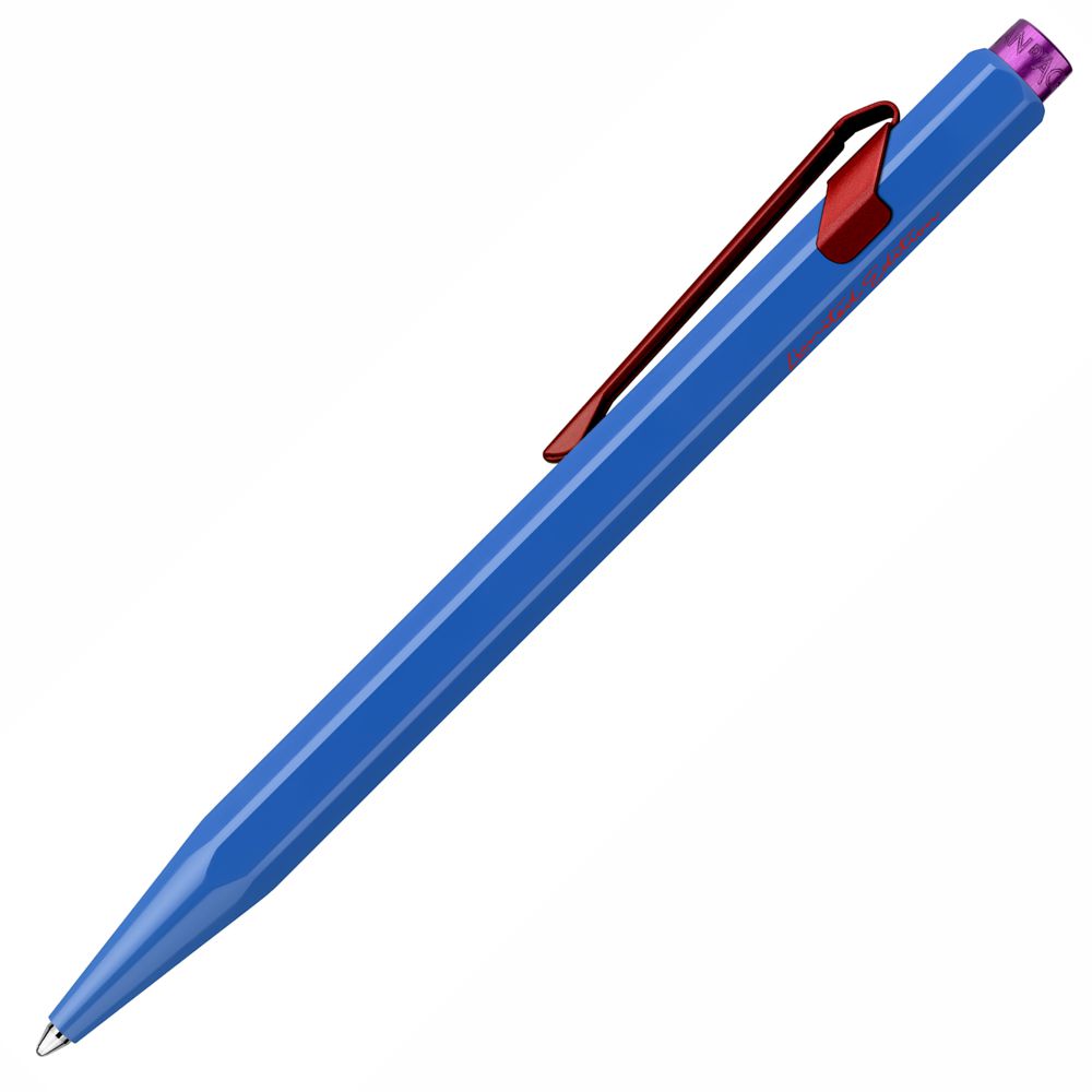 Caneta Esferográfica Caran d'Ache 849 Claim Your Style Cobalt Blue Edição Limitada