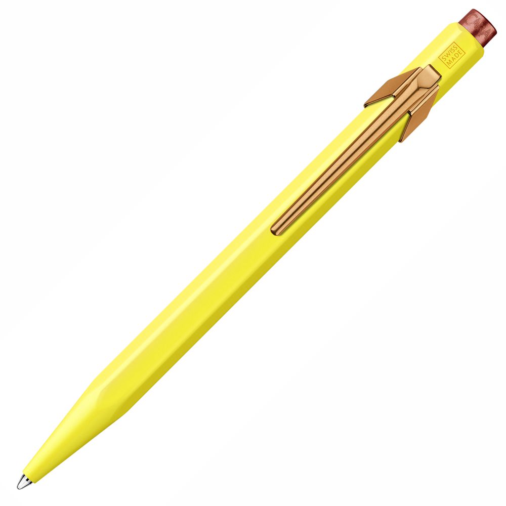 Caneta Esferográfica Caran d'Ache 849 Claim Your Style Canary Yellow Edição Limitada