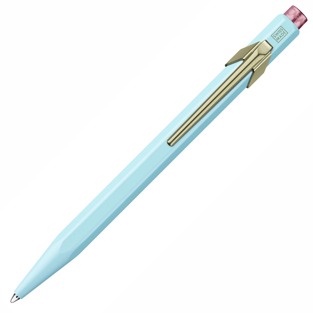 Caneta Esferográfica Caran d'Ache 849 Claim Your Style Bluish Pale Edição Limitada