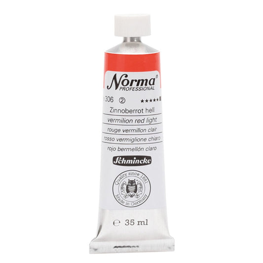 Tinta Óleo Schmincke Norma 35ml S2 306 Vermelion Red Light