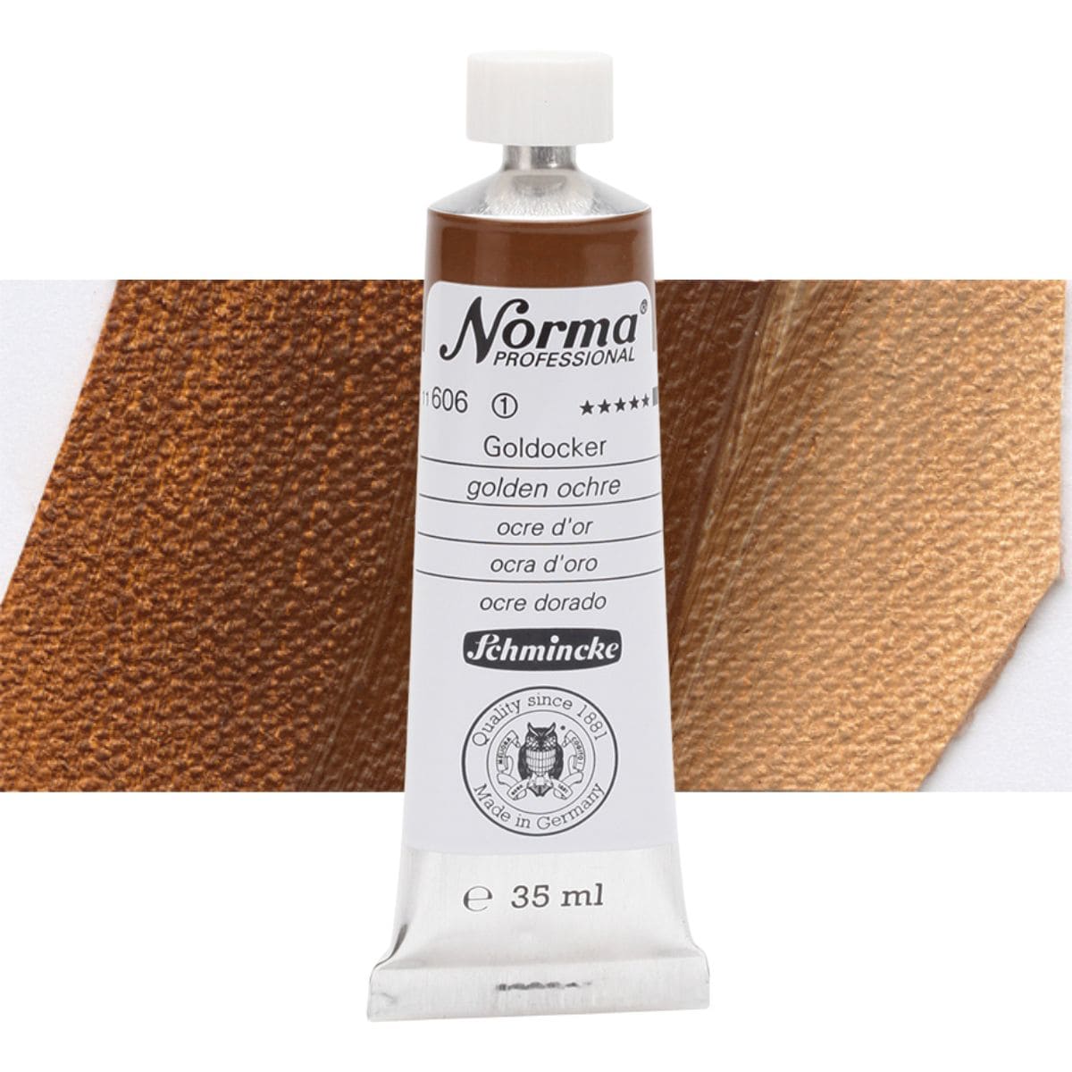 Tinta Óleo Schmincke Norma 35ml S1 606 Golden Ochre