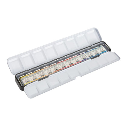 Tinta Aquarela Schmincke Horadam Pastilha 12 Cores Hazel Soan