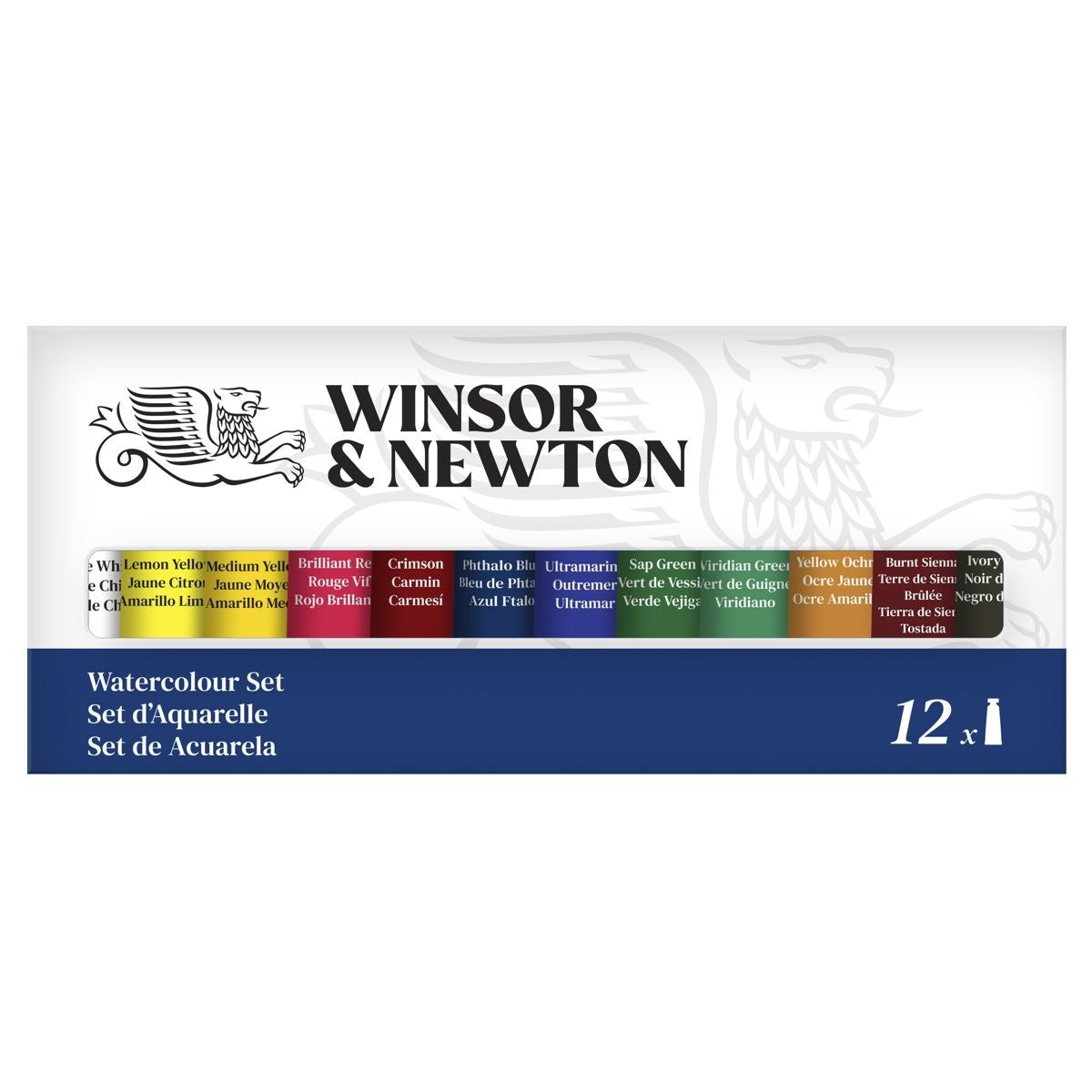 Estojo Tinta Aquarela Winsor & Newton Discover 10ml 12 Cores