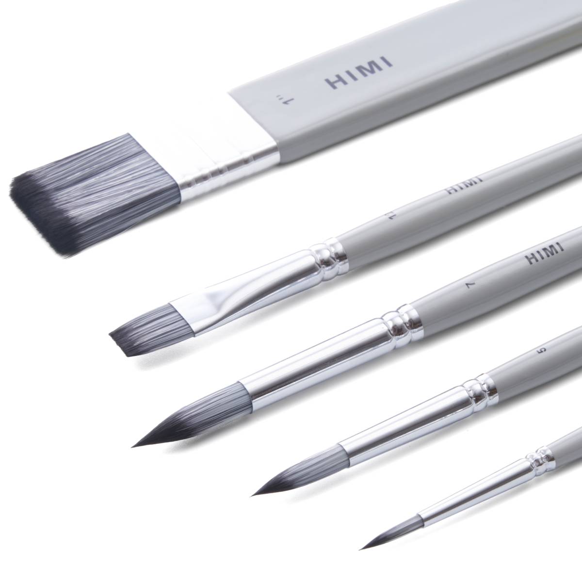Kit De Pincéis Himi Para Guache 5 Unidades