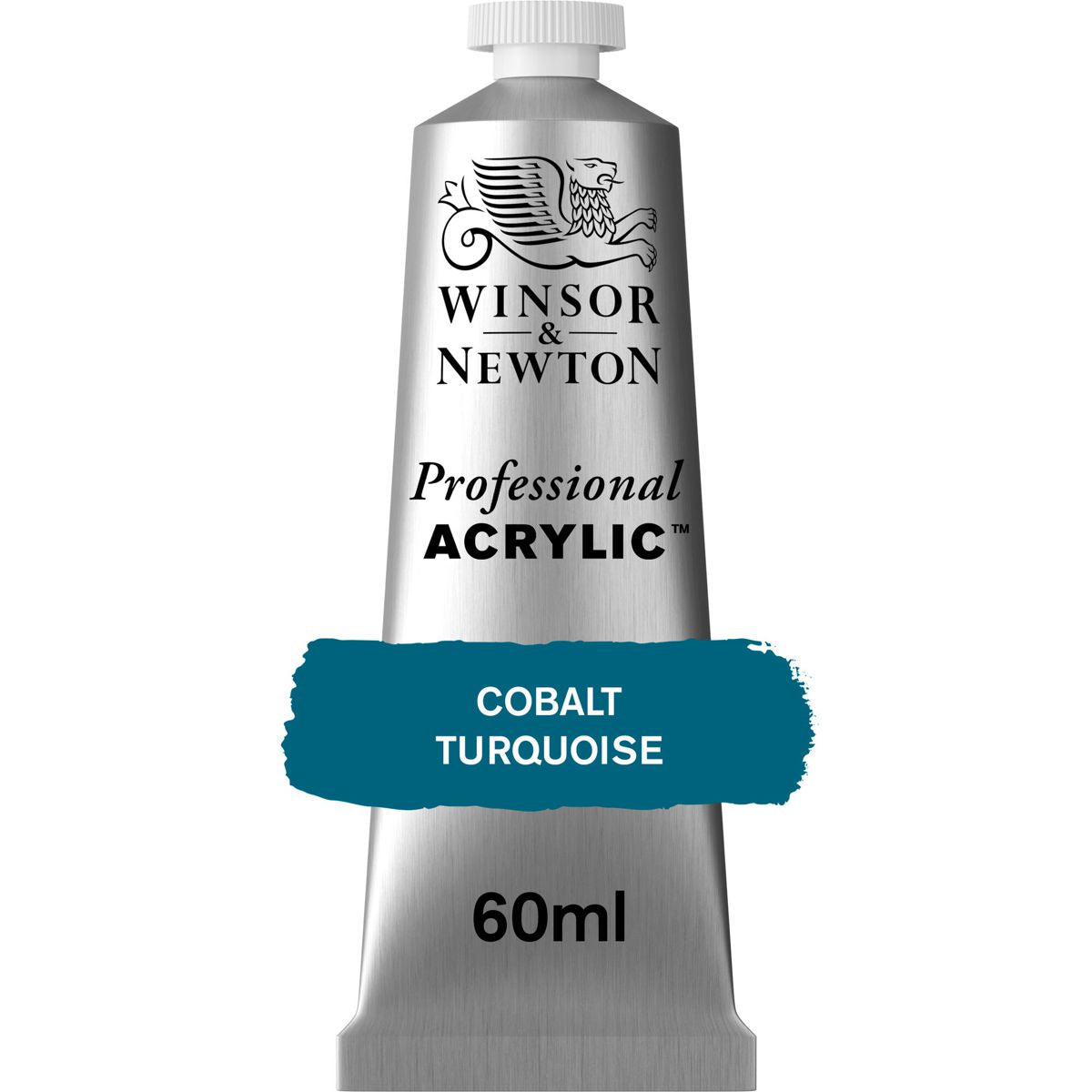 Tinta Acrílica Professional Winsor & Newton 60ml S5 190 Cobalt Turquoise