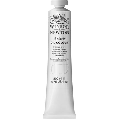 Tinta Óleo Artist 200ml Winsor & Newton S1 644 Titanium White