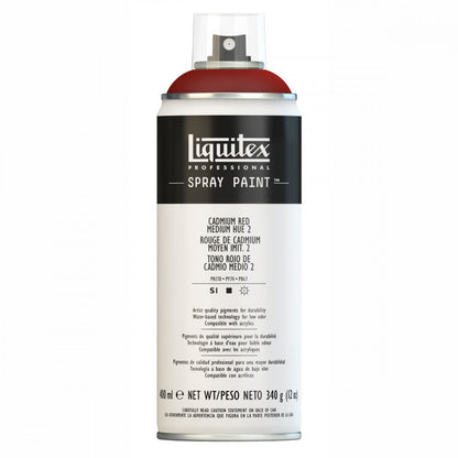 Tinta Acrílica Spray Liquitex 400ml 2151 Cadmium Red Medium Hue 2