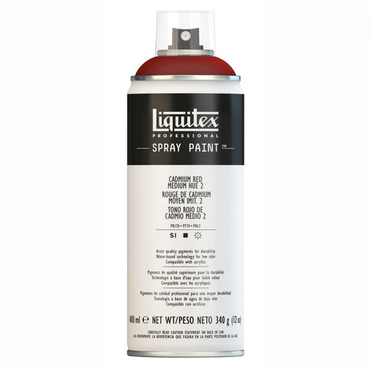 Tinta Acrílica Spray Liquitex 400ml 2151 Cadmium Red Medium Hue 2
