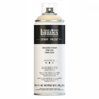 Tinta Acrílica Spray Liquitex 400ml 0434 Unbleached Titanium