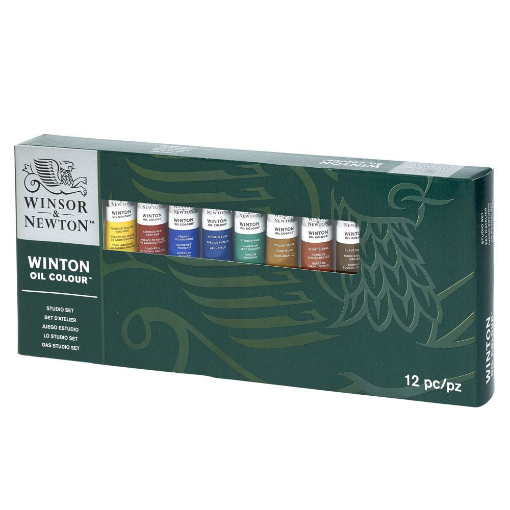 Estojo Tinta Óleo Winton Winsor & Newton 12 Peças