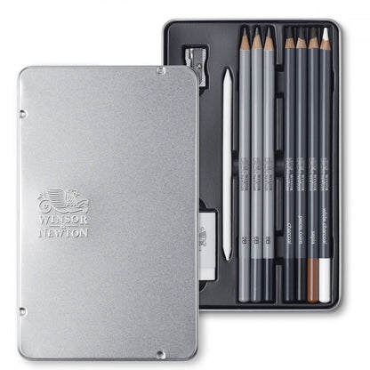 Estojo Sketching Winsor & Newton Com 10 Peças