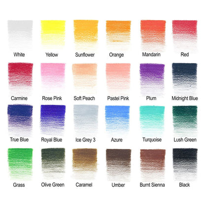 Lápis de Cor Winsor & Newton Studio Collection 24 Cores