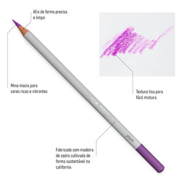 Lápis de Cor Winsor & Newton Studio Collection 48 Cores