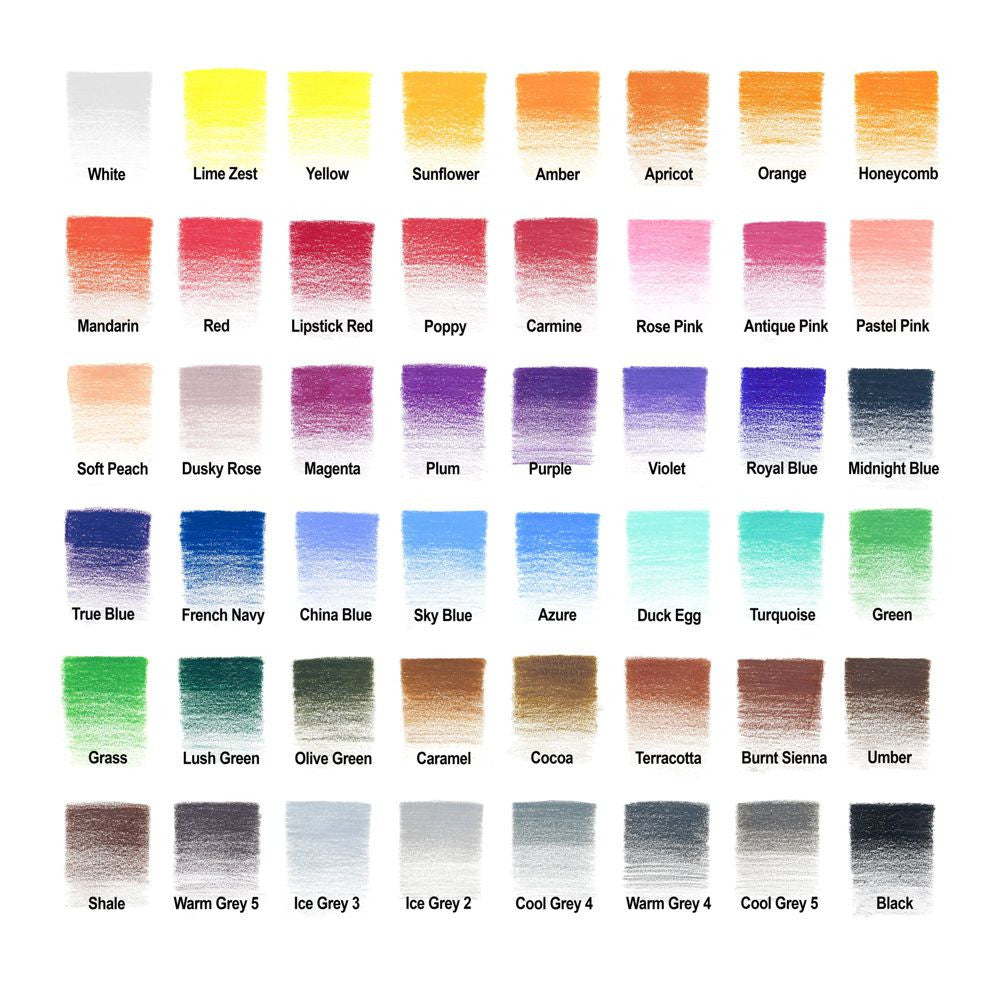 Lápis de Cor Winsor & Newton Studio Collection 48 Cores