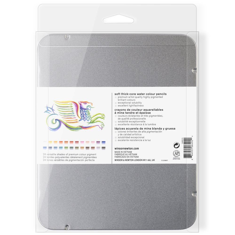Lápis Aquarelável Winsor & Newton Studio Collection 24 Cores