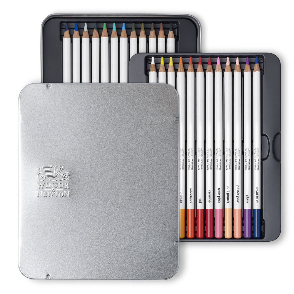 Lápis Aquarelável Winsor & Newton Studio Collection 24 Cores