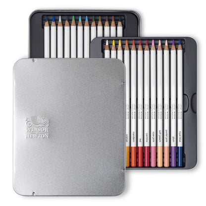 Lápis Aquarelável Winsor & Newton Studio Collection 24 Cores