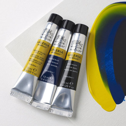 Estojo Tinta Acrílica Galeria Winsor & Newton 12ml 20 Cores