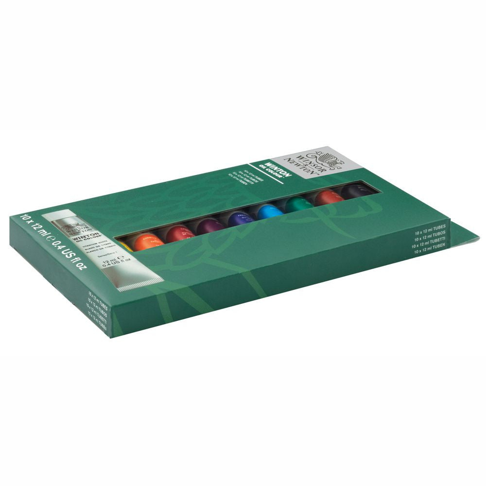 Estojo Tinta Óleo Winton 12ml 10 Tubos