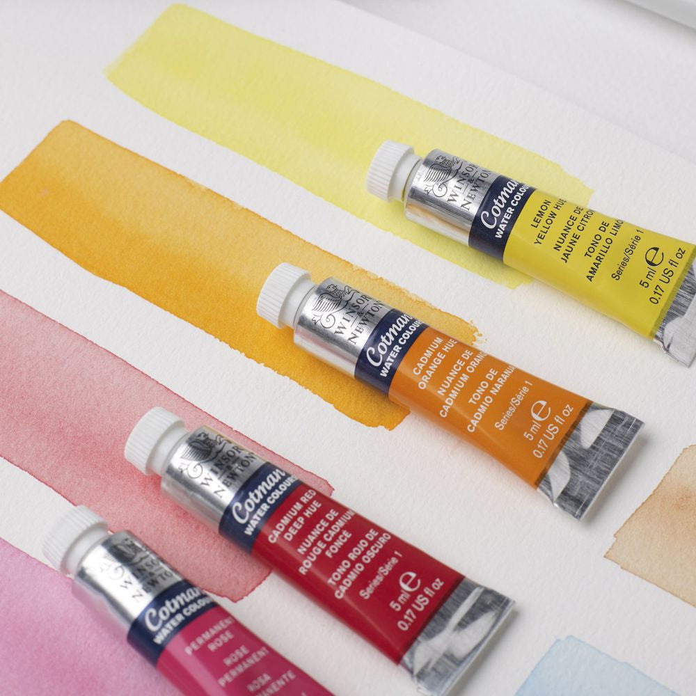 Tinta Aquarela Winsor & Newton Cotman 10 Cores