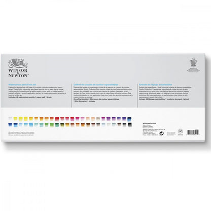 Estojo Lápis Aquarela Studio Collection Winsor & Newton 50 Peças